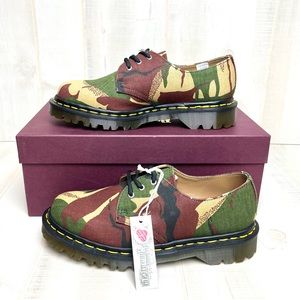 Dr. Martens Made in England 1461 Camo Lickwax Shoes 8
